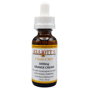 Clean CBD 1000mg Orange Cream