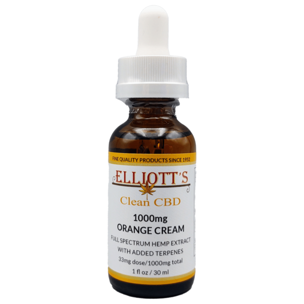 Clean CBD 1000mg Orange Cream